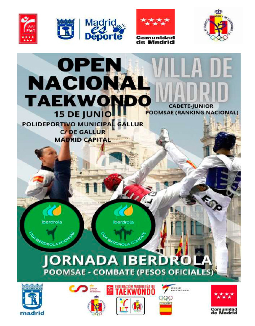 OPEN VILLA DE MADRID 2024 POOMSAE